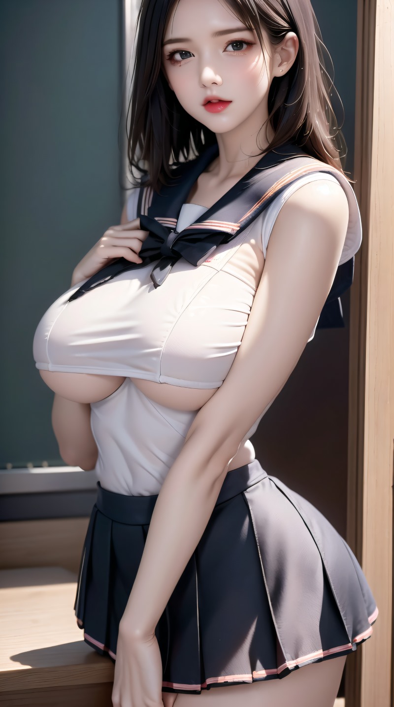 [AI绘画] 女学生 [14P/20MB]