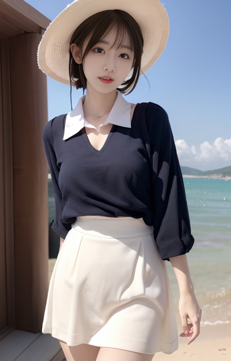 [AI绘画] 五一海边度假 [39P/138MB]