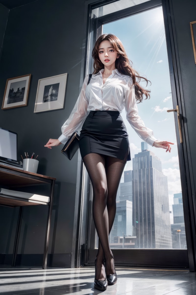 [AI绘画] 办公室的禁忌 [10P/82MB]
