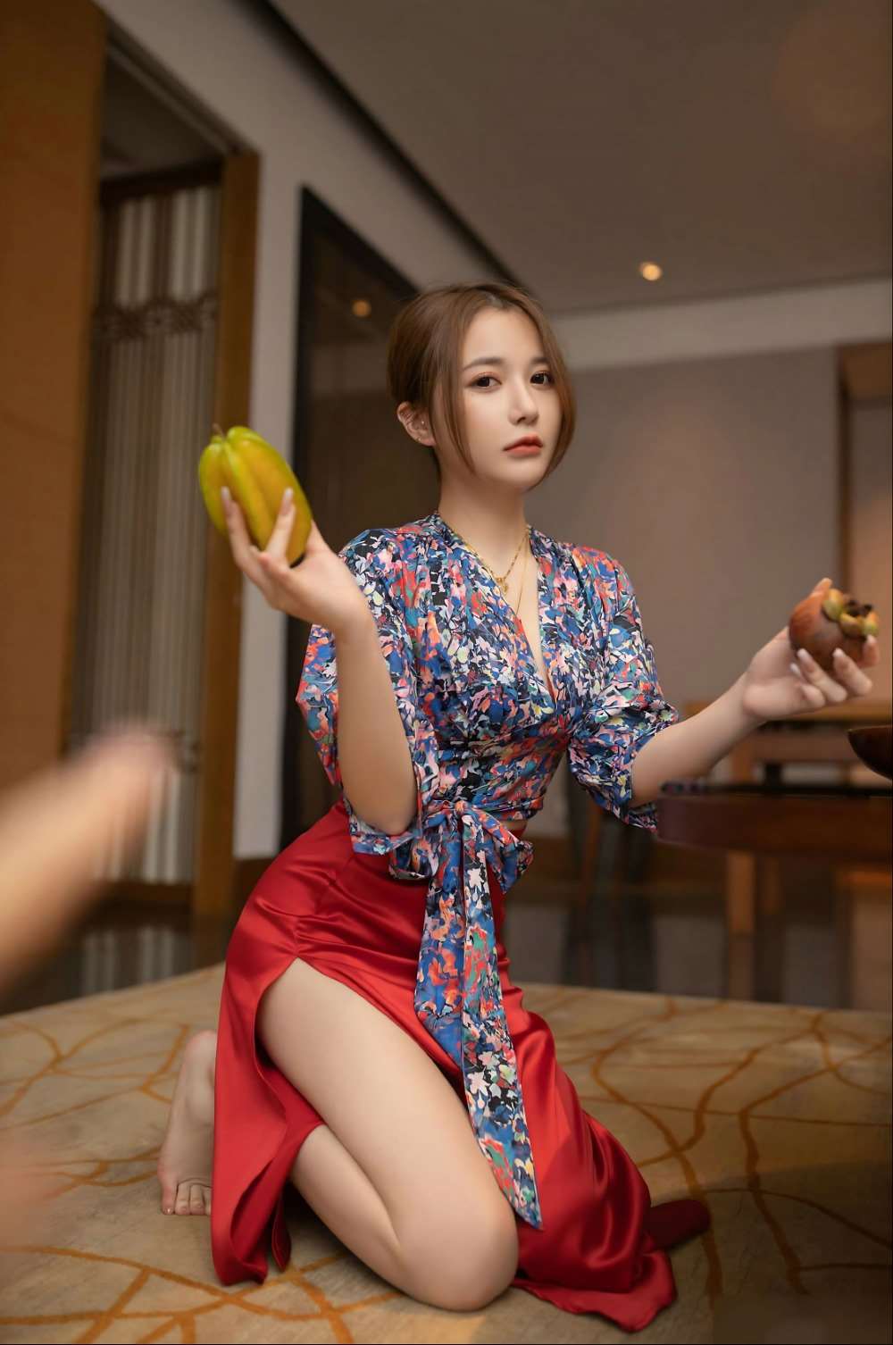鱼子酱Fish – 内部私购《蜜甜果-私人管家》[116P/0.99G]