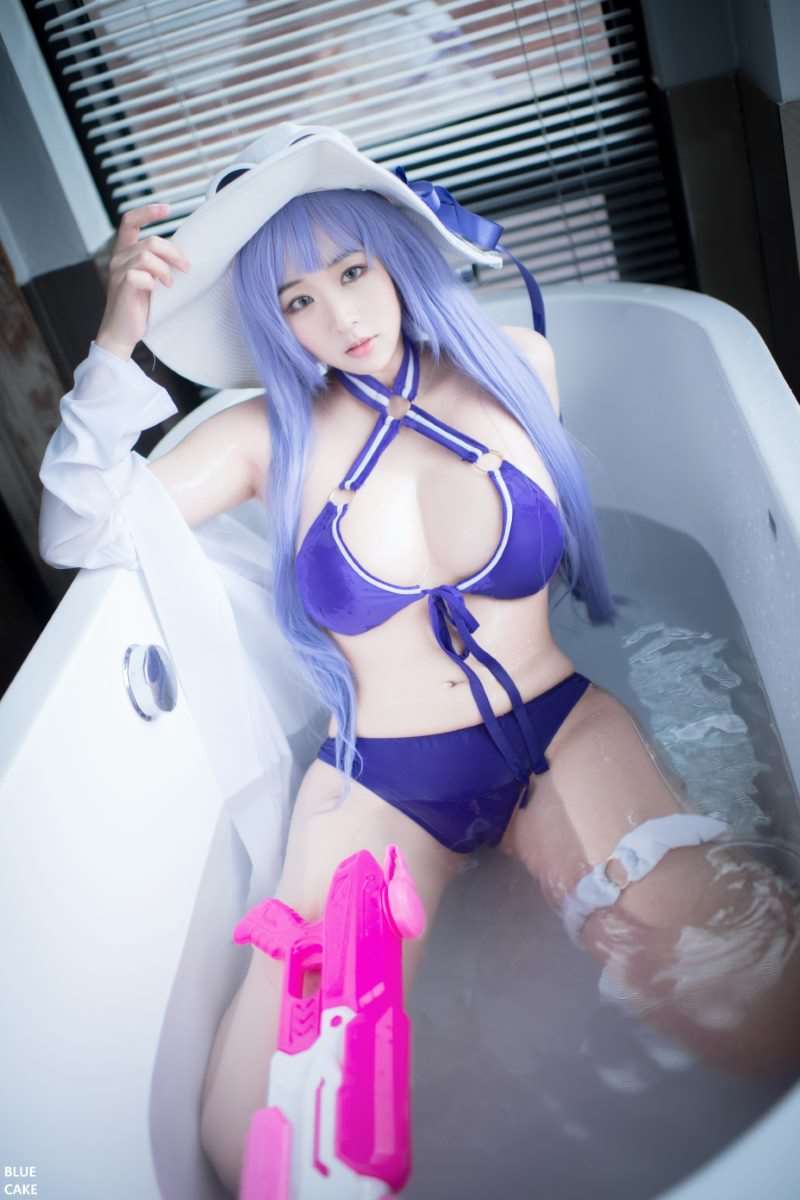 [BLUECAKE] NO.074 Nono – Pool Party Caitlyn [78P/480MB]