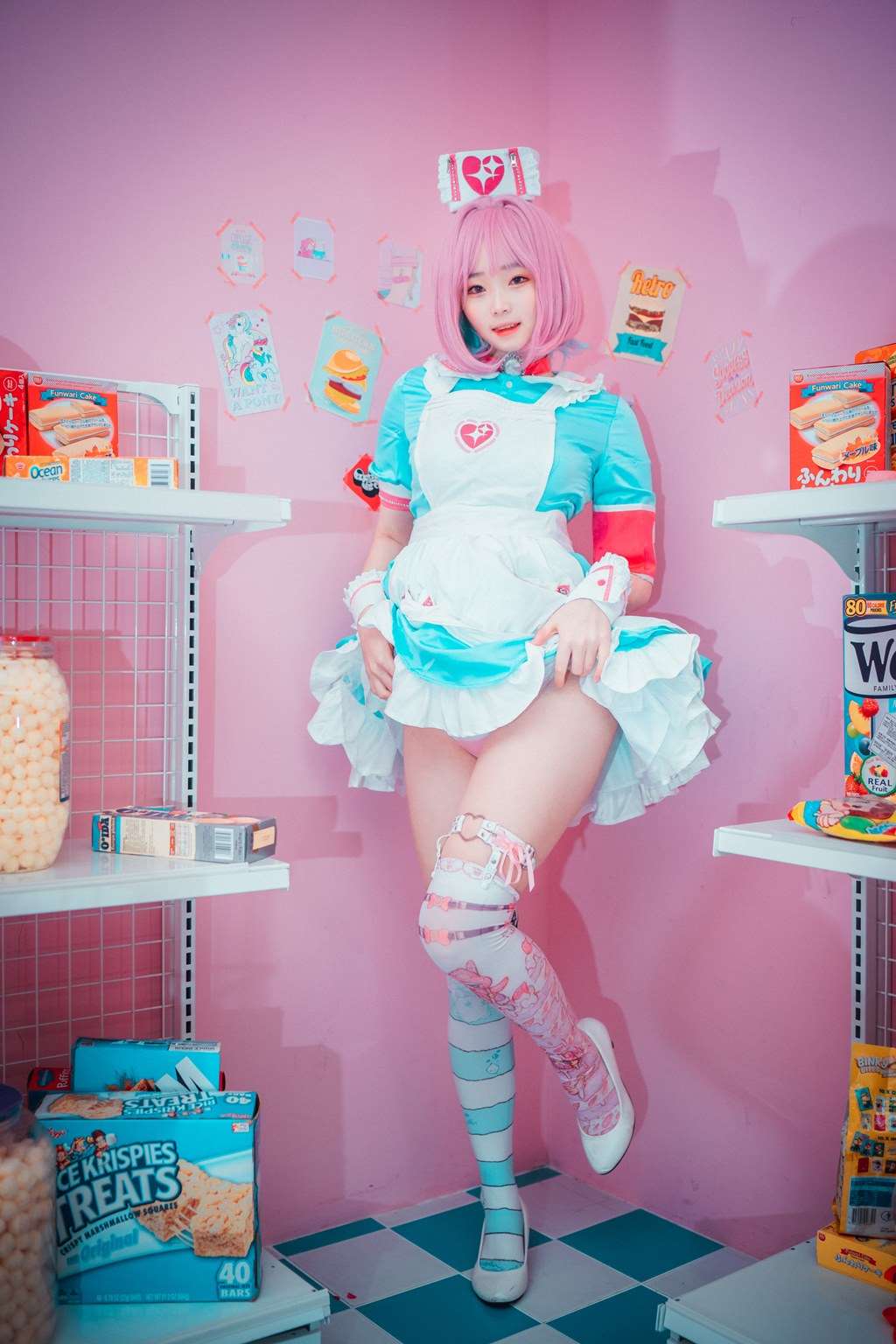 [DJAWA] NO.135 BamBi – Sheer Bunny Maid [51P/451MB]