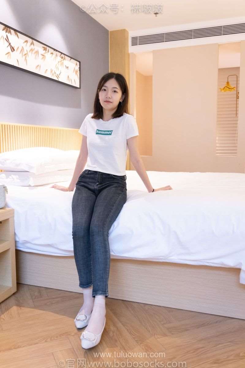 [BoBoSocks袜啵啵] 063期：小甜豆-平底鞋 短肉丝 短咖啡丝 裸足 [170P/1V/8.95G]