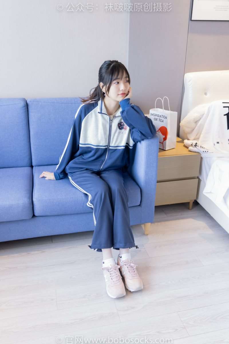 [BoBoSocks袜啵啵] NO.226 小甜豆-运动鞋 白棉袜 白丝 [140P/1V/6.51G]