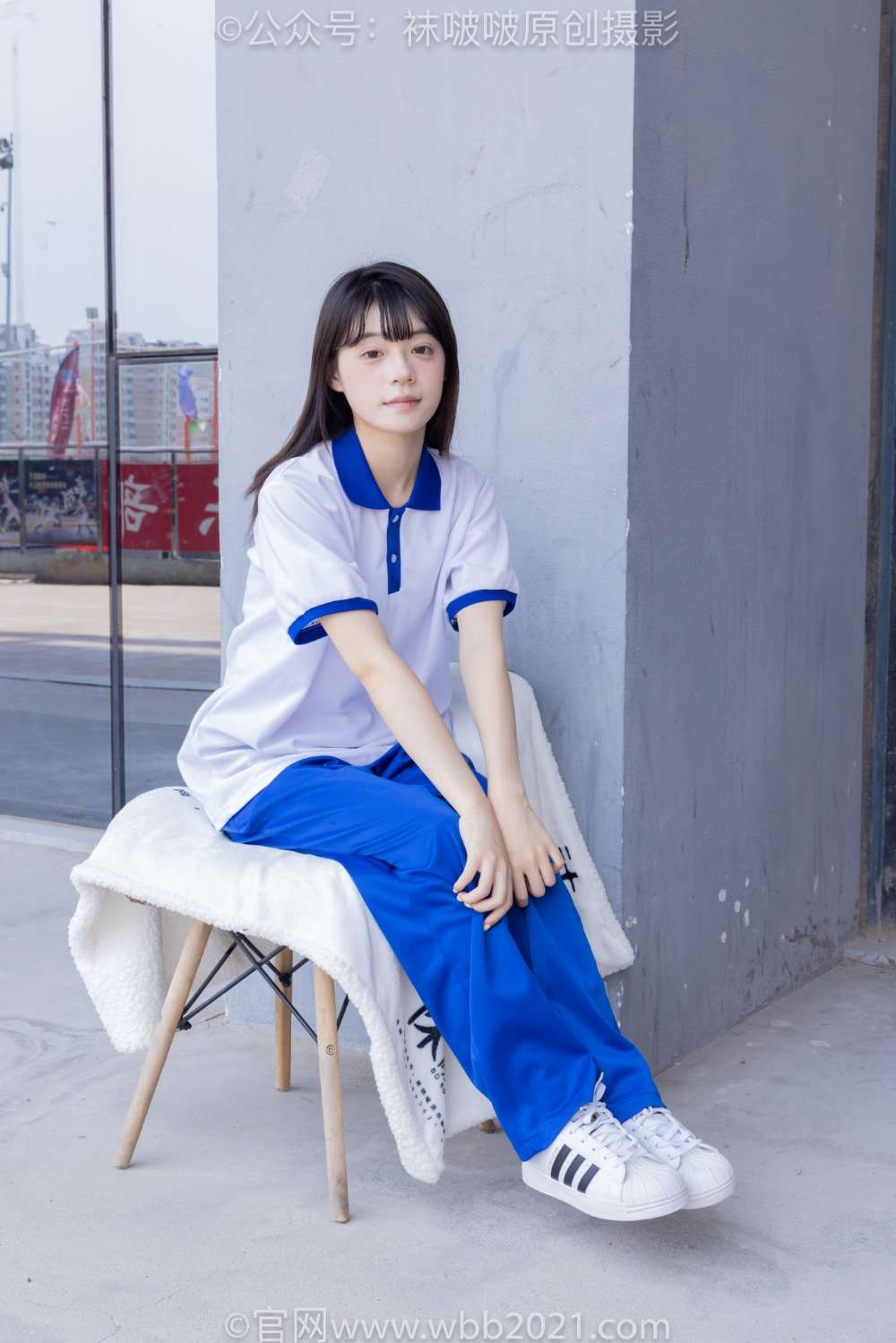 [BoBoSocks袜啵啵] NO.393 糯米-板鞋、白棉袜、裸足、校服（花絮版）[150P/1V/7.05G]