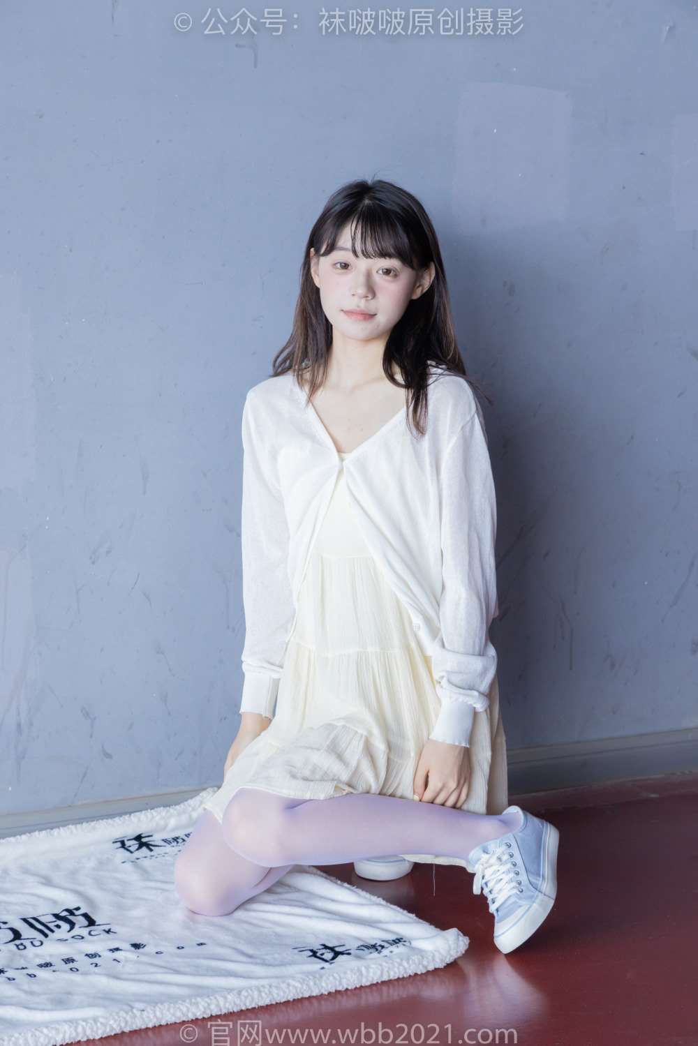[BoBoSocks袜啵啵] NO.395 糯米-板鞋、白丝（脚尖加固款）[145P/1V/4.69G]