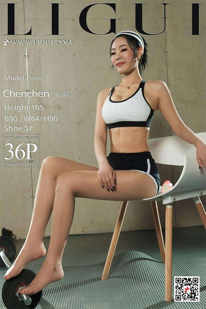 [Ligui丽柜]2018.06.07 网络丽人 Model 晨晨 [32+1P/28M]