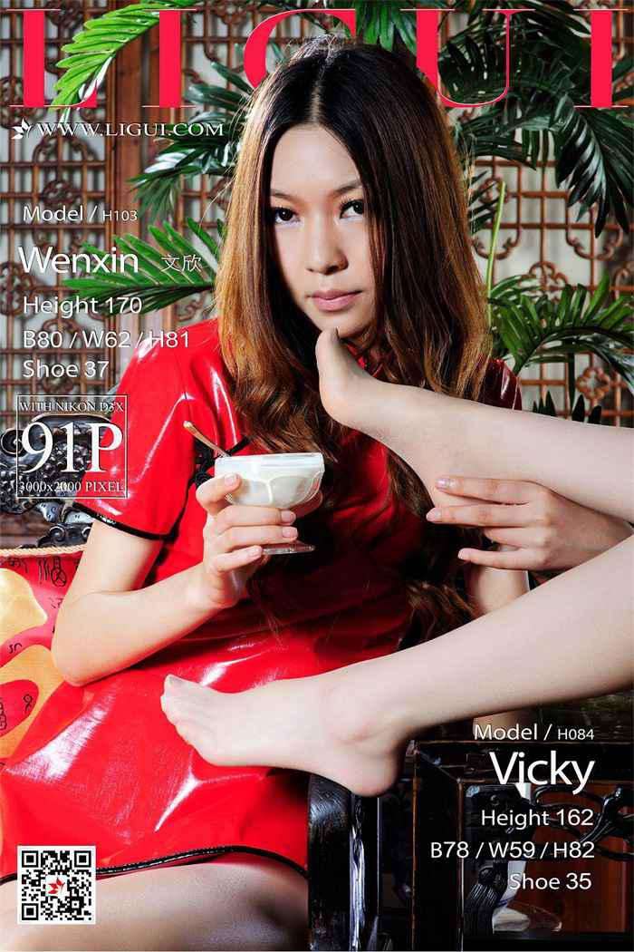 [Ligui丽柜] 2018.05.04 网络丽人 Model 文欣&Vicky [91P/95.7MB]
