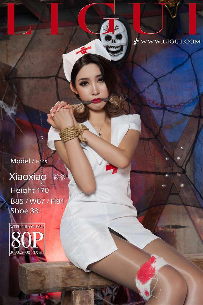 [Ligui丽柜] 2018.08.10 网络丽人 Model 筱筱 [80+1P/40M]