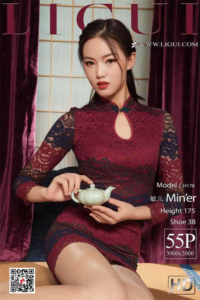 [Ligui丽柜] 2019.02.06 Model 敏儿 [56P/66.9MB]