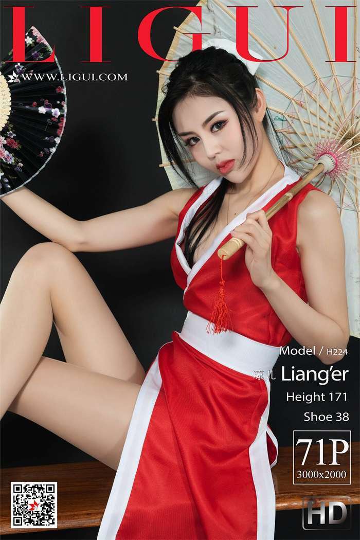 [Ligui丽柜] 2019.03.20 网络丽人 Model 凉儿 [71+1P/71MB]