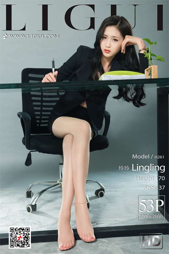 [Ligui丽柜] 2019.08.26 网络丽人 Model 玲玲 [53+1P/107MB]