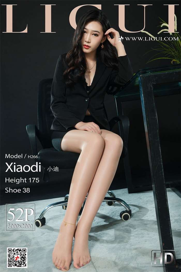 [LIGUI丽柜] 2019.10.07《职场新秀》-小迪 [53P/111MB]
