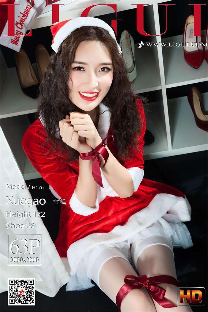 [Ligui丽柜] 2019.12.27《圣诞艳礼》雪糕 [64P/31.7MB]