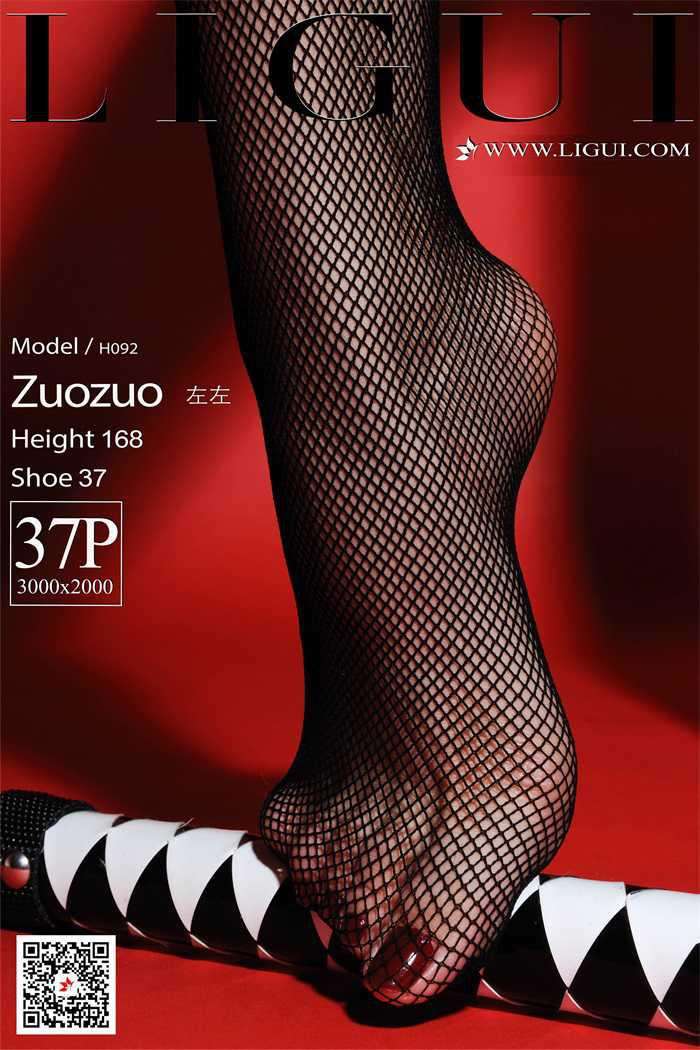 [Ligui丽柜] 2020.02.26 网络丽人 Model 左左 [38P/22MB]