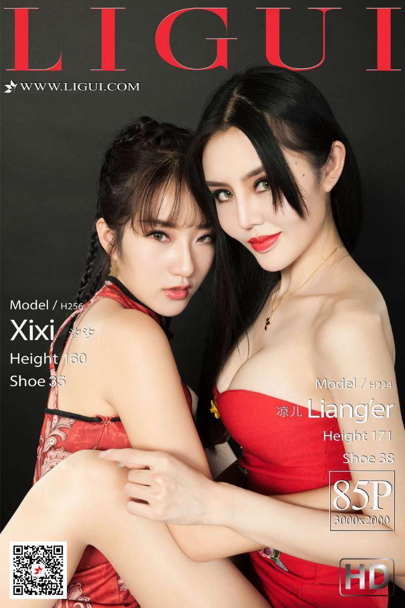 [Ligui丽柜] 2020.09.30《双生花》汐汐&凉儿-佳月沁香莲 [86P/171MB]