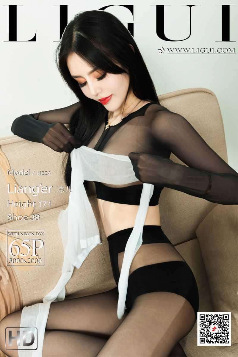 [Ligui丽柜] 2021.05.12《黑丝魅惑》凉儿 [66P/101MB]