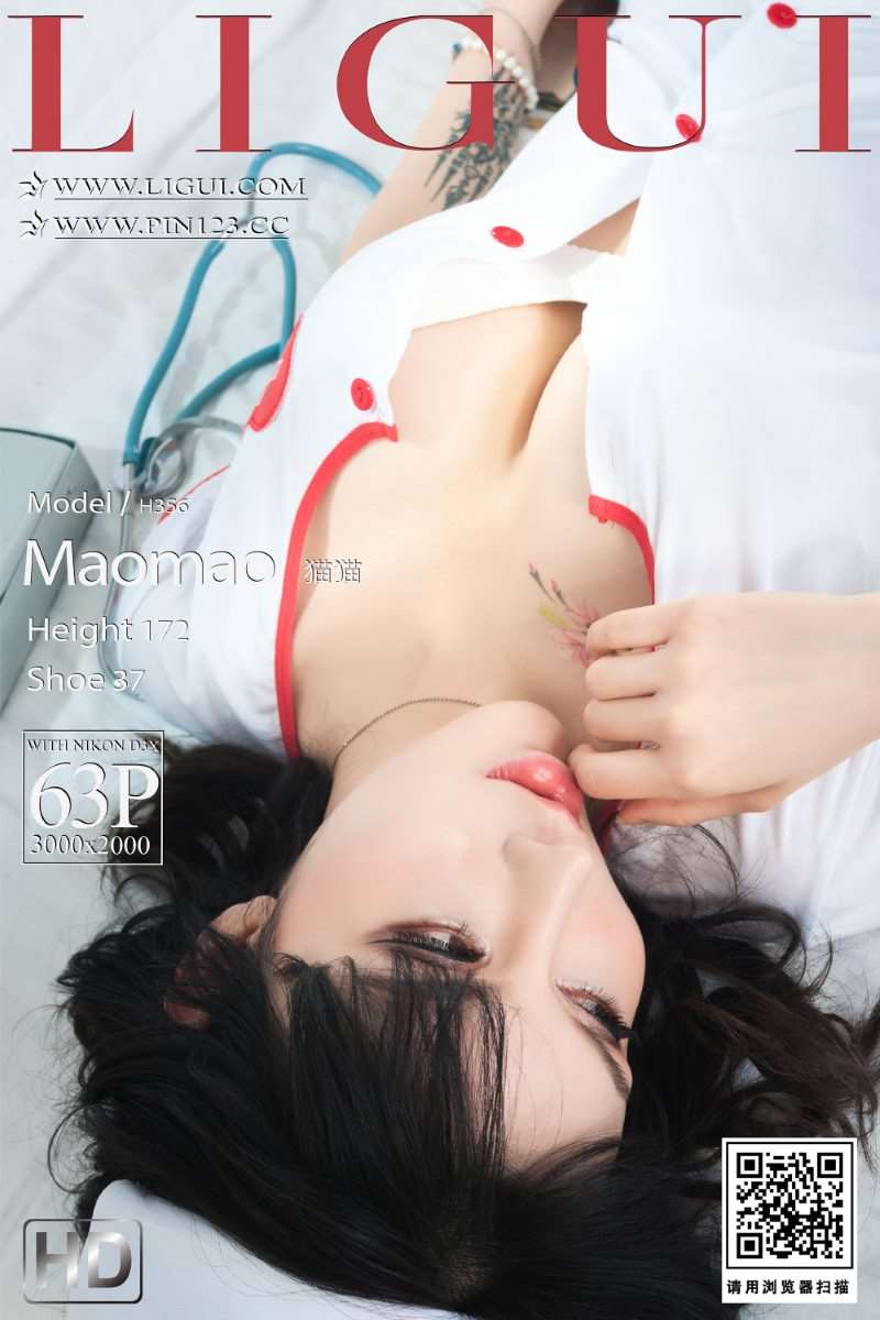 [Ligui丽柜] 2023.04.17《白丝天使》猫猫 [64P/33MB]