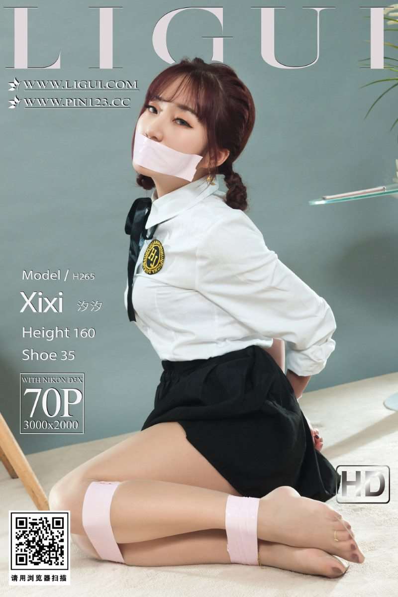 [Ligui丽柜] 2023.04.20《紧缚丽莲》汐汐 [71P/47MB]