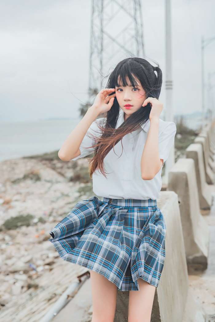萝莉风COS 桜桃喵 – 耳畔的风COS [27P/377MB]