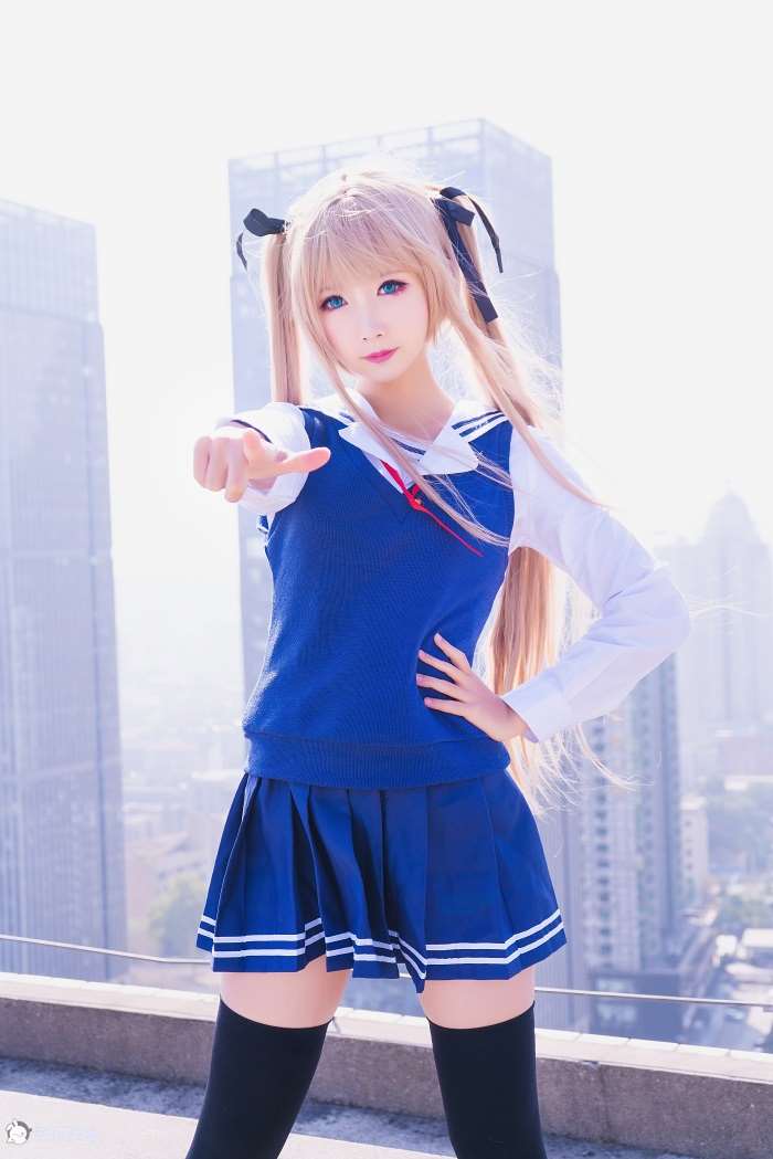 网红Coser@面饼仙儿 – 双马尾COS [41P/1.45GB]