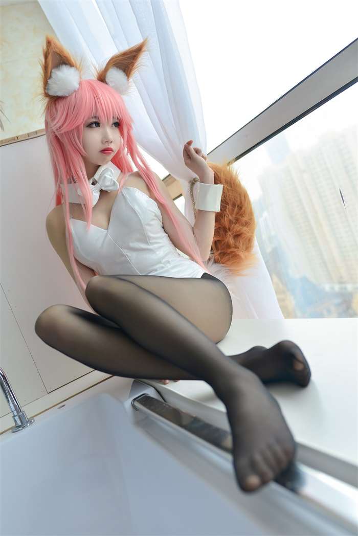 微博红人Coser@雪琪SAMA – 玉藻前兔女郎 [30P/286MB]