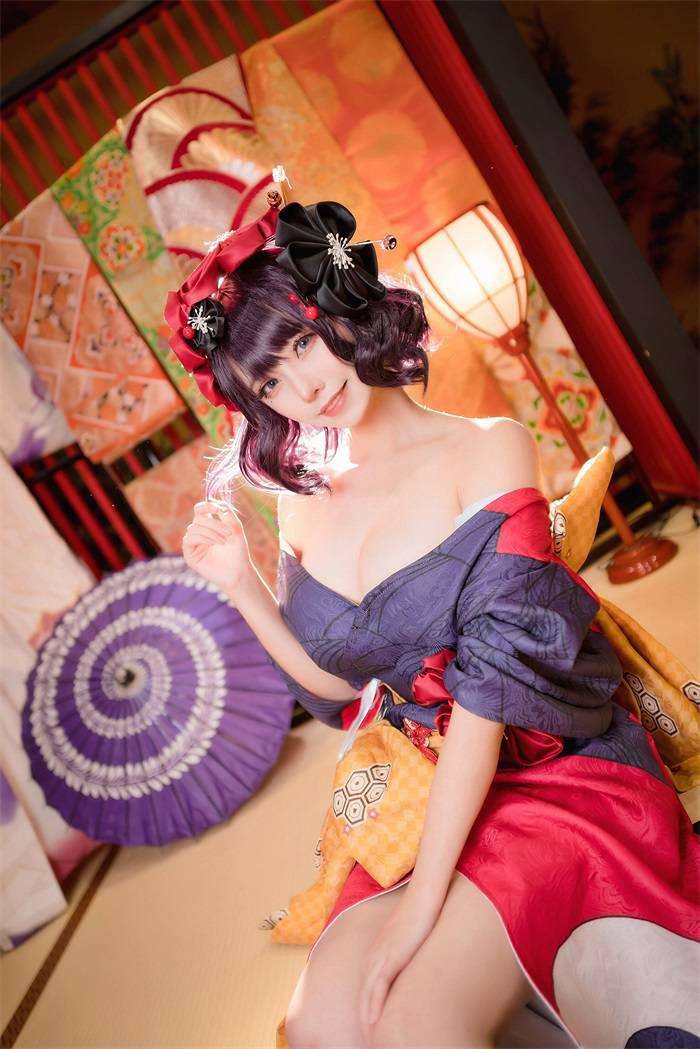 人气动漫Coser@菌烨tako – 葛飾北斎 [18P/111MB]