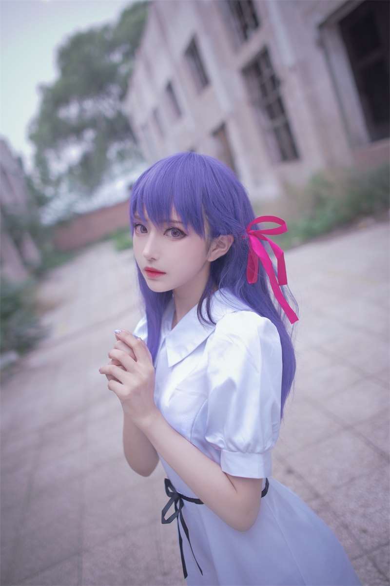 人气动漫Coser@Shika小鹿鹿 – 间桐樱 HF [15P/31MB]