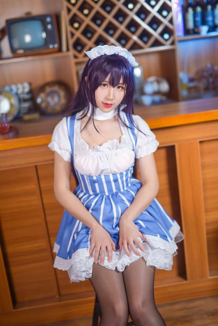 知名动漫博主@九曲Jean – 女仆学姐 [34P/122MB]