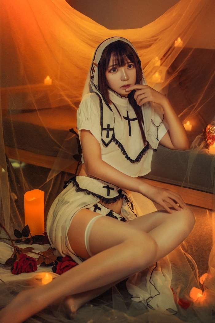 网红Coser@疯猫ss – 黄昏修女 [17P/142MB]