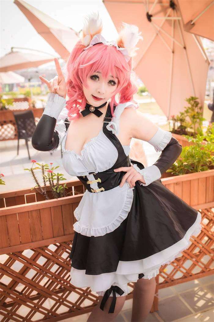 微博人气Coser@三刀刀Miido-Fate Extra-玉藻前 [16P/168MB]