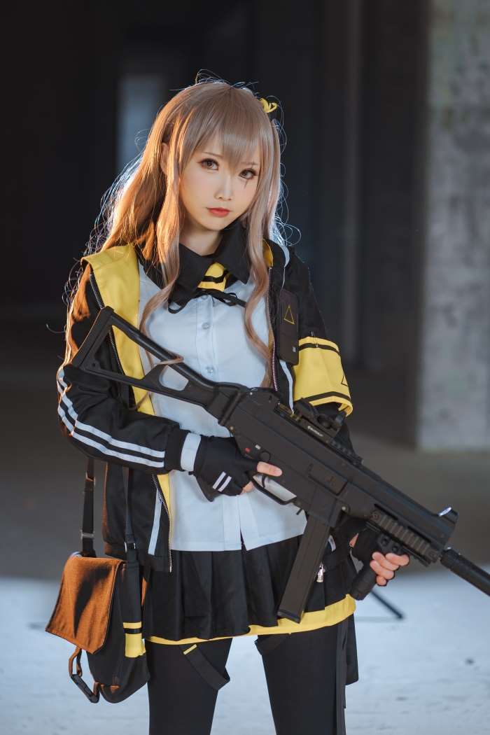 人气动漫Coser@面饼仙儿 – UMP45 [26P/187MB]