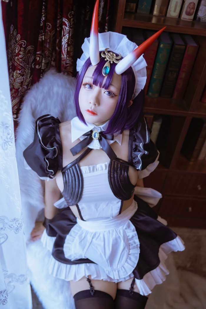 微博人气Coser@日奈娇 酒吞女仆 [41P/617MB]