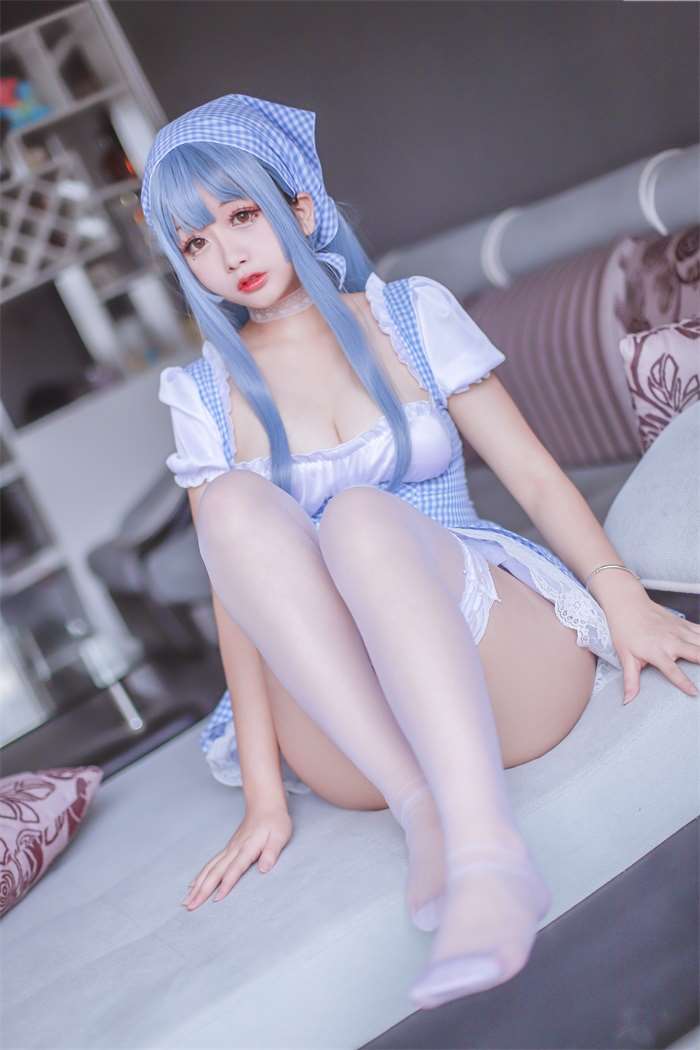 微博人气Coser@日奈娇 蓝色女仆 [40P/413MB]