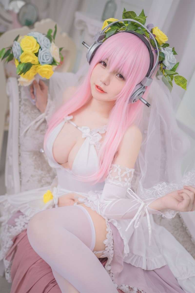 网红Coser@Yoko宅夏 索尼子本婚纱 [18P/128MB]