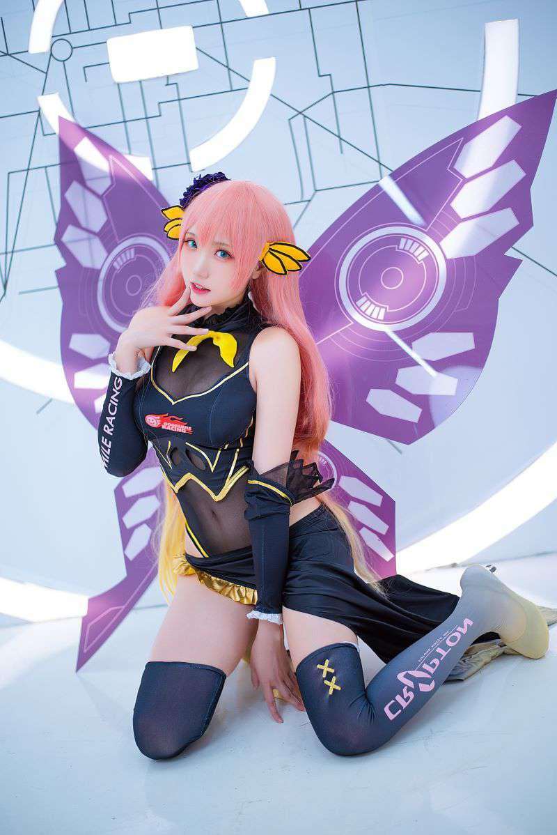 动漫Coser@瓜希酱 LUKA 赛车 [22P/119MB]