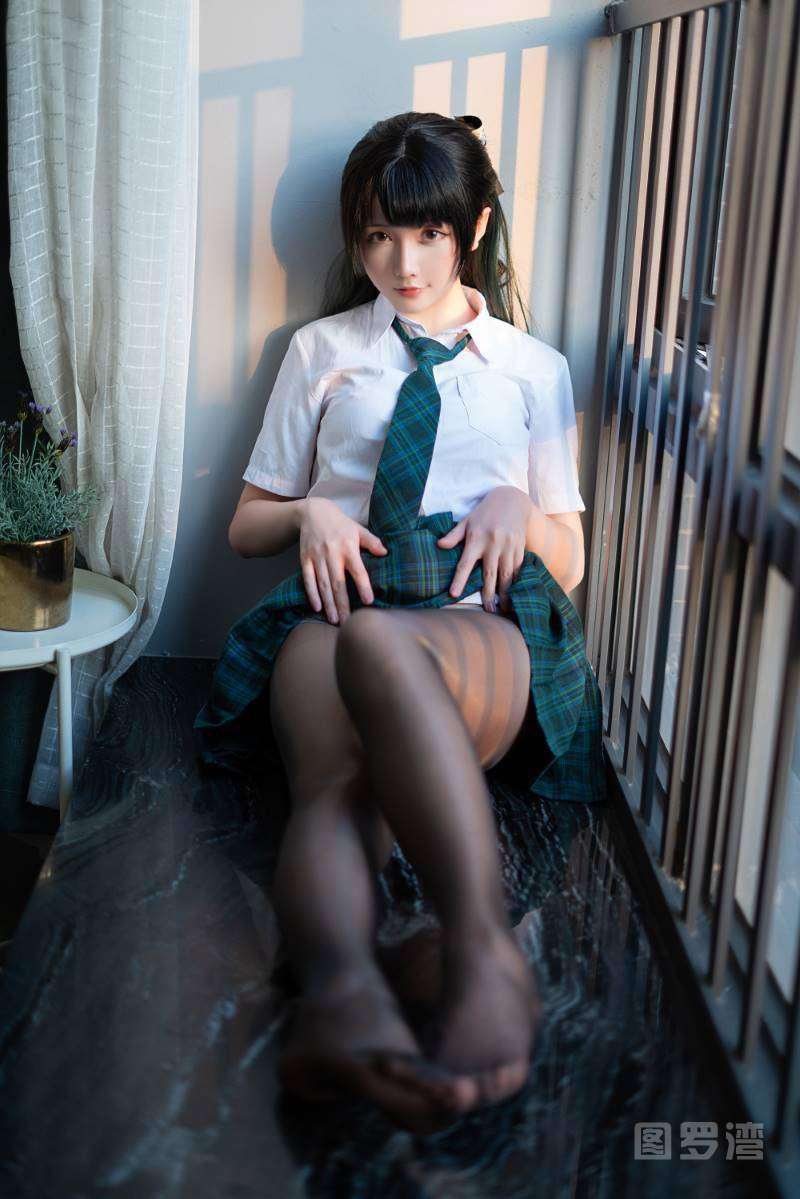 微博红人@星之迟迟 JK-绿 [125P/1V/1.16G]
