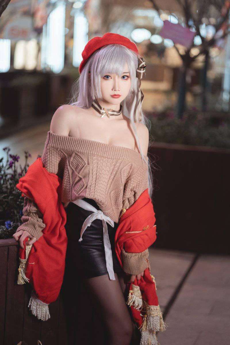 人气动漫Coser@面饼仙儿 圣诞贝法 [17P/275MB]