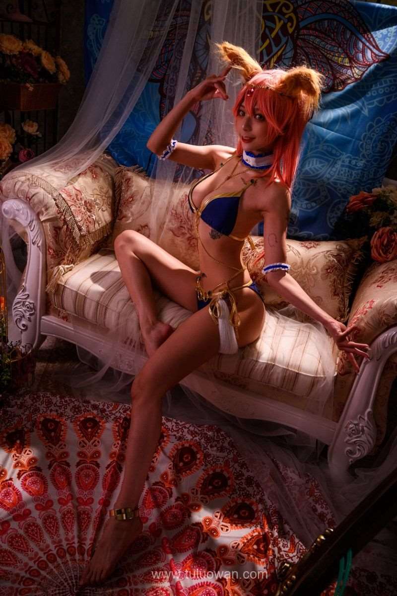 人气Coser@舞小喵 玉藻前舞娘 [52P/182MB]