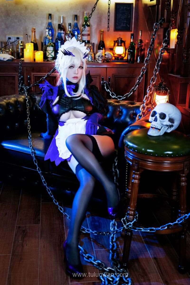 微博人气Coser@半半子 LancerAlter Maid [52P/110MB]