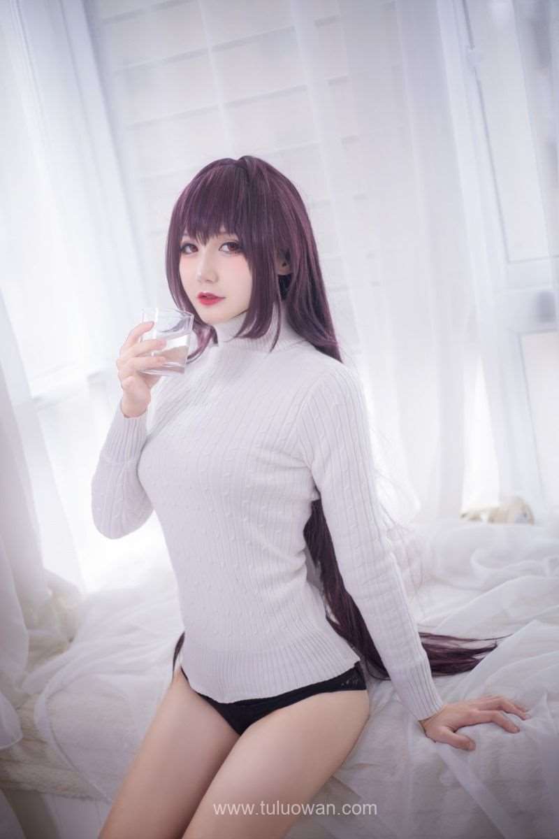 知名动漫博主@仙九Airi 斯卡哈毛衣 [21P/225MB]