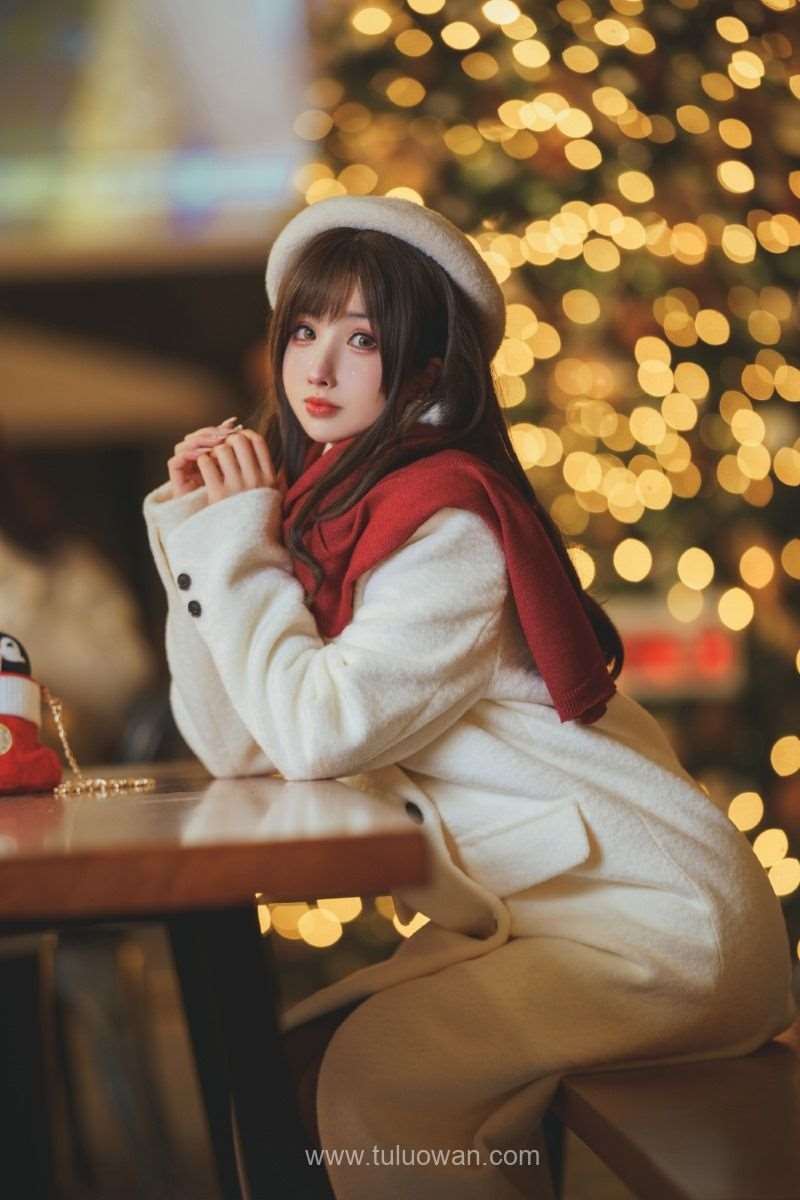 知名动漫Coser@rioko凉凉子 圣诞麋鹿套装 [50P/9V/986MB]
