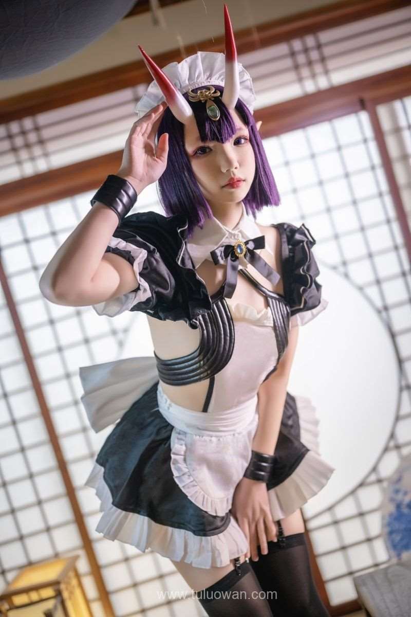 知名动漫博主@雪晴Astra 酒吞童子女仆 [62P/13V/1.44G]