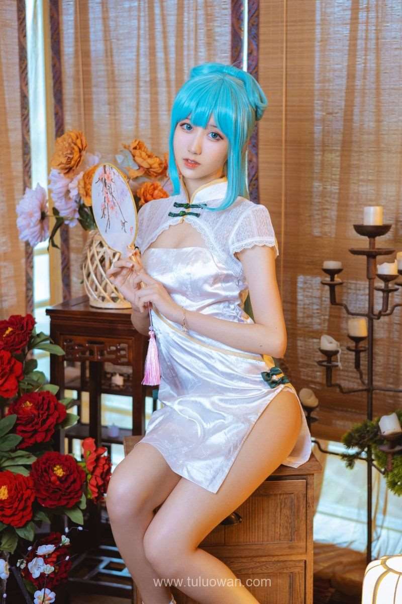 网紅Coser@木绵绵OwO 初音韶华COS [17P/205MB]