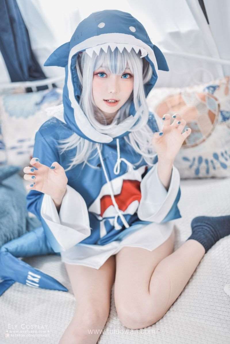 台湾Coser@ElyEE子 Gawr Gura [44P/57MB]