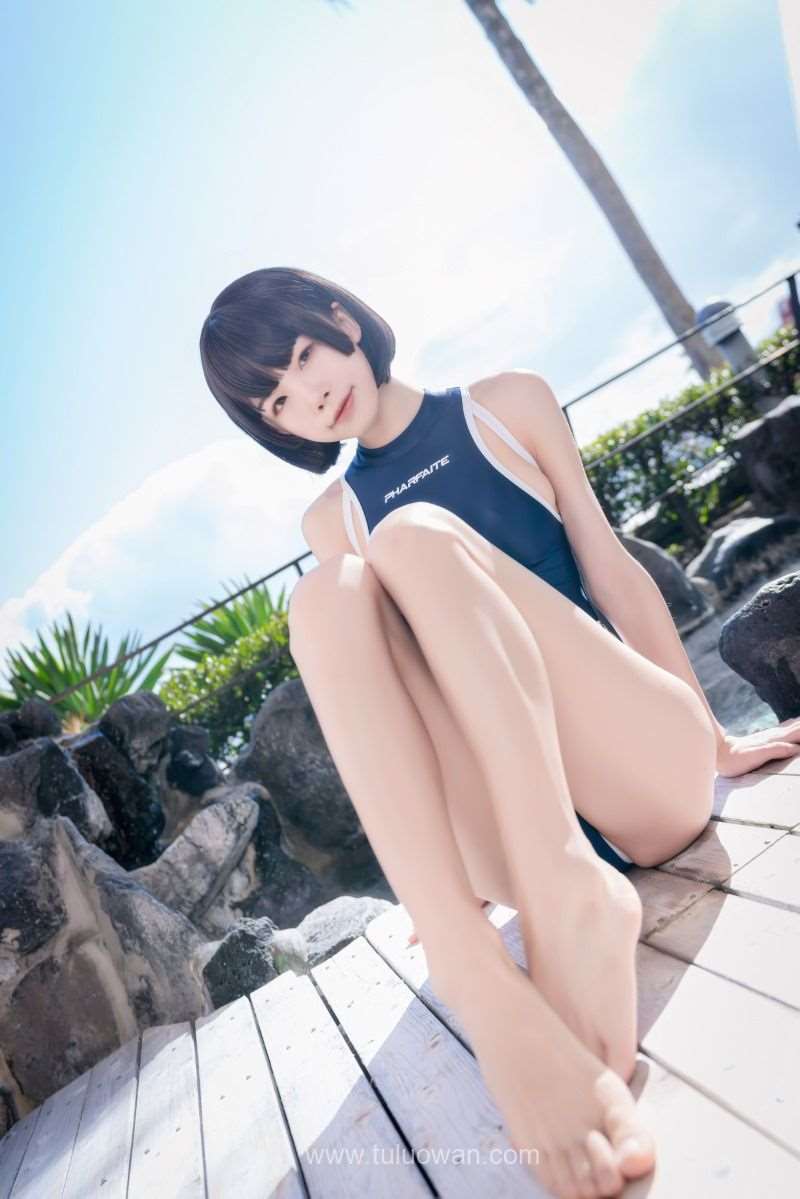 知名动漫博主@水淼aqua 竞泳水着 [40P/585MB]