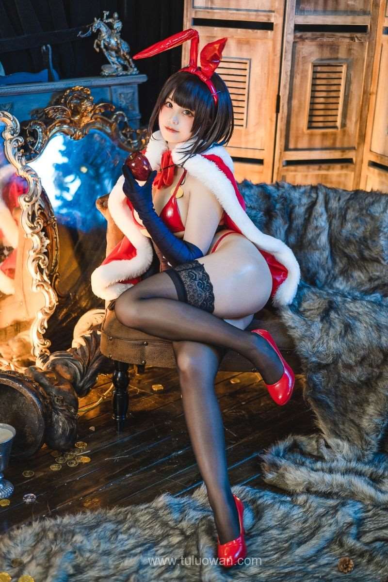 知名动漫博主@蜜汁猫裘 魔太郎圣诞 [51P/952MB]