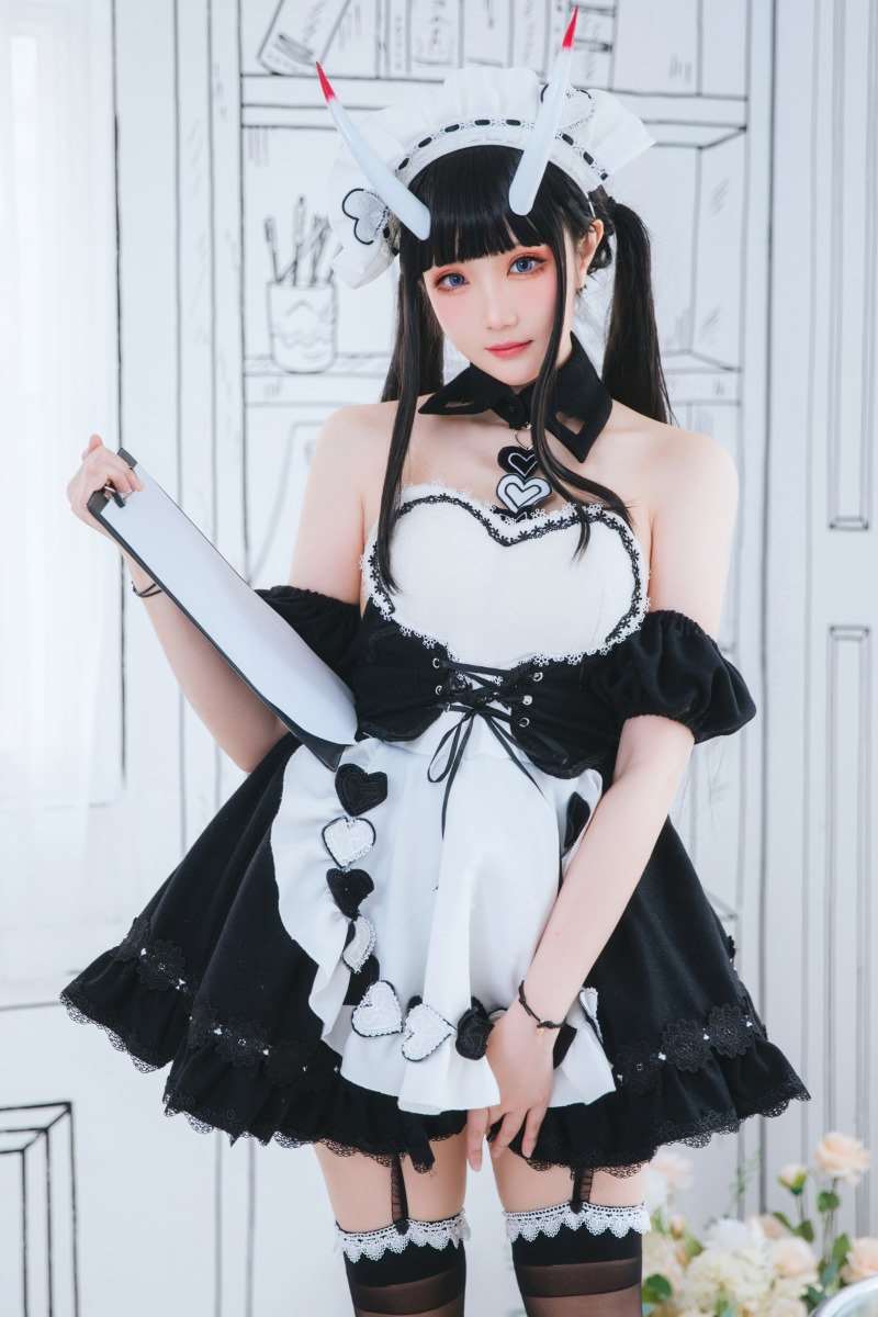 动漫Coser@瓜希酱 能代女仆 [22P/95MB]