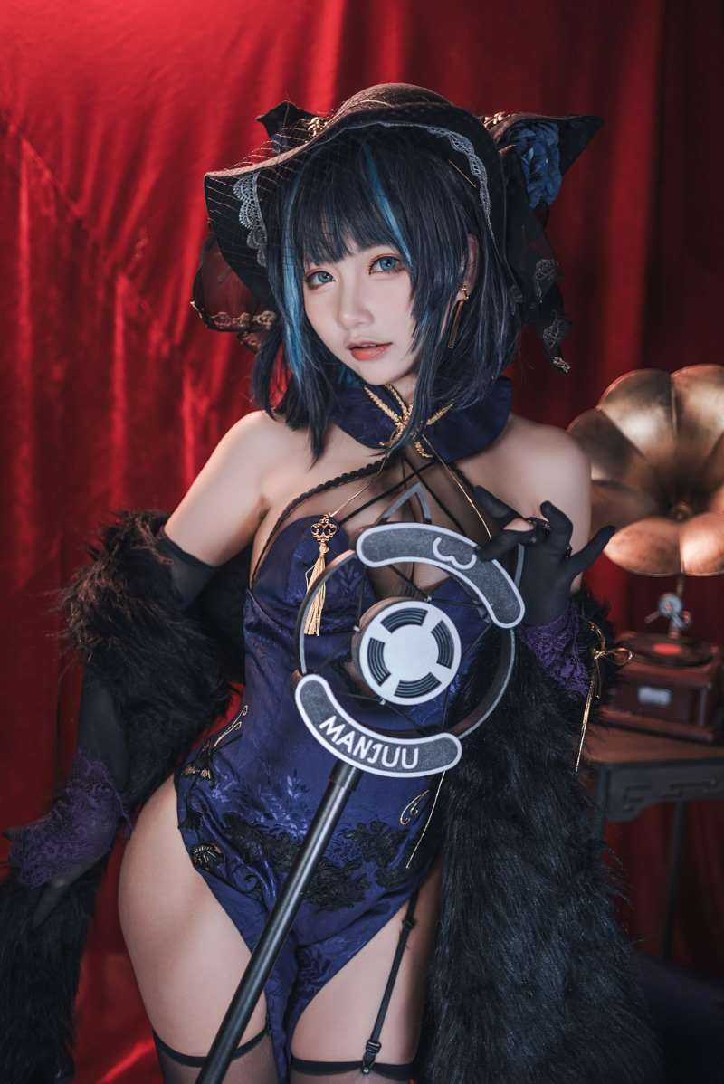 动漫博主@是一只熊仔吗 柴郡 音乐绚烂 [25P/77MB]