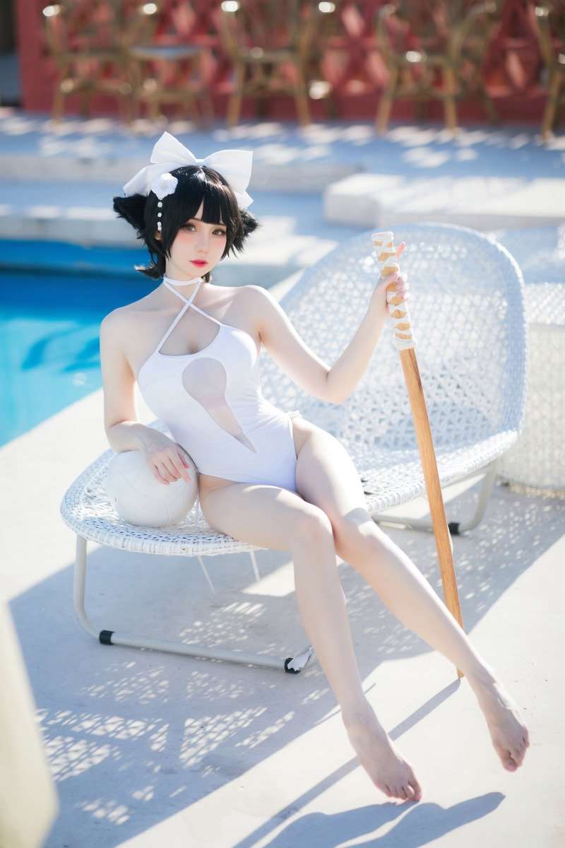 动漫博主@焖焖碳 高雄泳装 [24P/164MB]